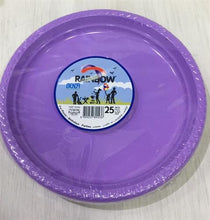 טען תמונה לצפייה בגלריה, 25 יח&#39; צלחות ענקיות- צבעים לבחירה
