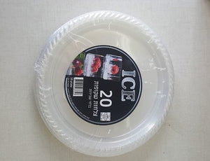 צלחת גודל 10 דגם ICE 20 יח'