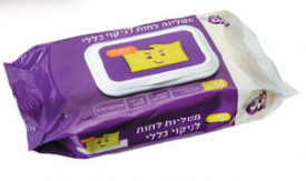 טאצ׳ מטליות לחות לניקוי כללי מארז זוג עם שרוך- מבריקות ומנקות ללא צורך במים