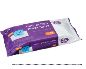 טאצ׳ מטליות לחות לריצפה- מנקים וזורקים ללא צורך במים