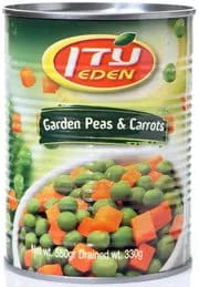 אפונת גינה וגזר עדן