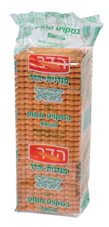 ביסקוויט מתוק בטעם וניל בד