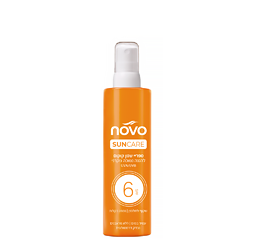 נובו ספריי שמן קוקוס SPF 6 להגנה נמוכה מקרני UVA/UVB